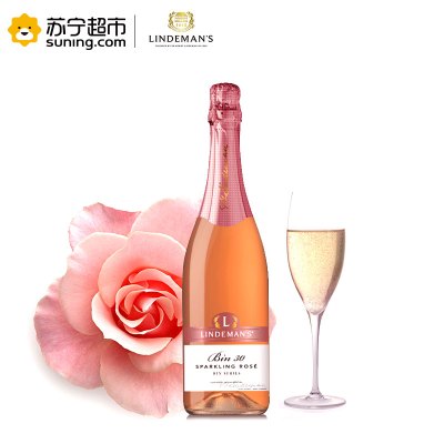 《【 苏宁易购 】利达民玫瑰起泡葡萄酒Bin30 ￥68.60》