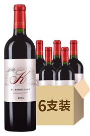 《【 品尚红酒 】小麒麟波尔多红葡萄酒2015【整箱】 ￥390.00》