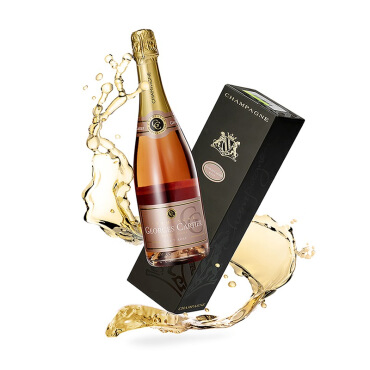《【 京东自营 】乔治卡迪亚桃红香槟礼盒装 750ml ￥109.40》