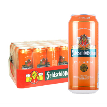 《【 京东自营 】费尔德堡feldschlobchen小麦（白）啤酒 500ml*24听 ￥69.90》
