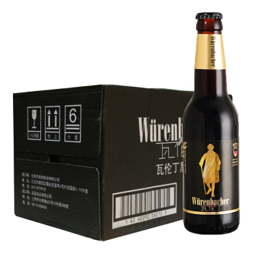 《【 京东自营 】瓦伦丁（Wurenbacher）黑啤 330ml*24瓶 ￥74.50》
