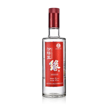 《【 酒仙网自营 】42°汾阳王缘酒 475ml(2010年-2012年) ￥12.00》