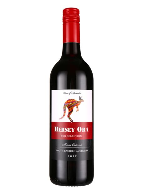 《【苏宁自营】澳大利亚 赫西奥拉(Hersey ora) 缤纷袋鼠赤霞珠西拉子干红 22.63元（双重优惠）》