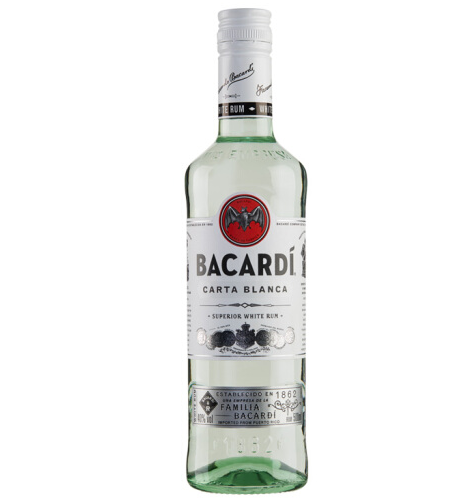 《【京东】Bacardi 百加得 白朗姆酒 40度 500ml 34元（双重优惠）》