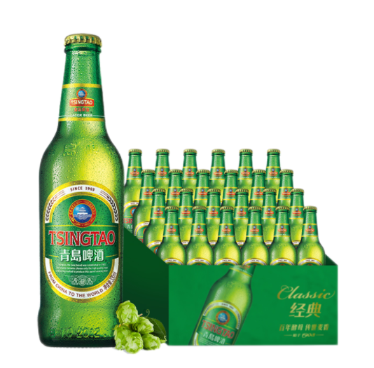 《【苏宁】青岛啤酒 TSINGTAO 经典 330ml*24瓶 54.5元（多重优惠）》