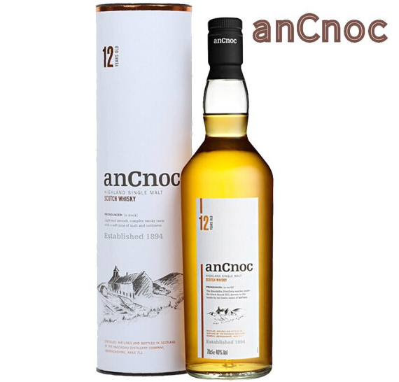 《【京东】AnCnoc 安努克 12年苏格兰单一麦芽威士忌 700ml 239元（双重优惠）》