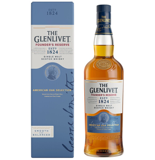 《【京东自营】格兰威特（Glenlivet）创始人甄选系列 单一麦芽苏格兰威士忌 700ml 137.54元（双重优惠）》