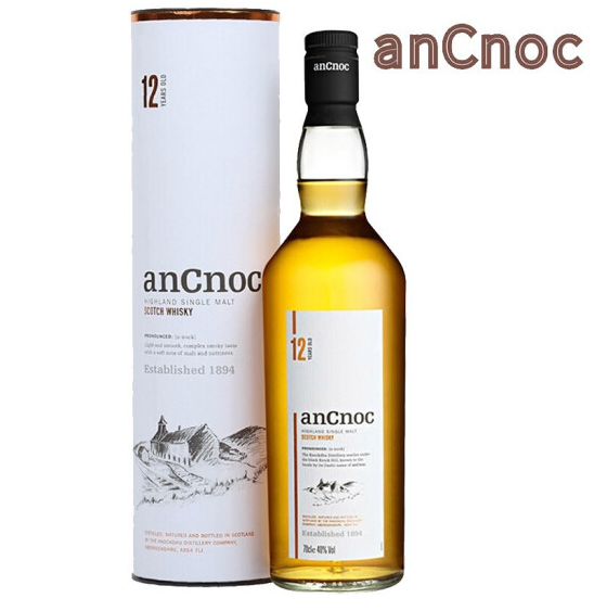 《【京东】AnCnoc 安努克 12年苏格兰单一麦芽威士忌 700ml plus216.97元（双重优惠）》
